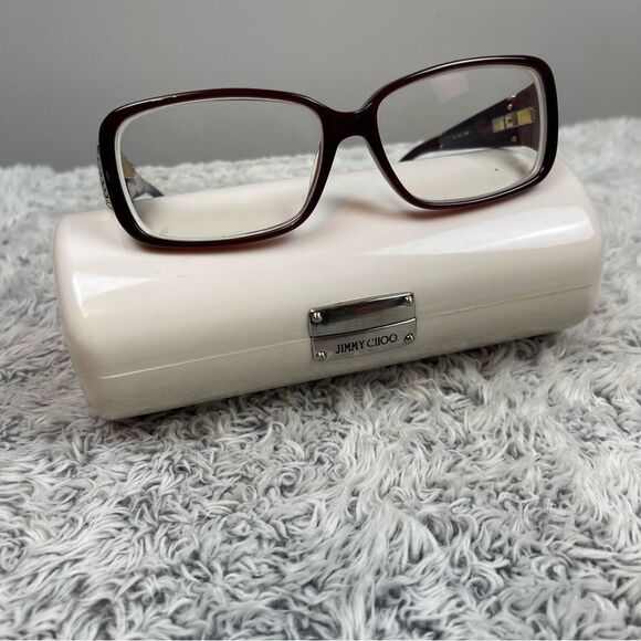 Jimmy Choo Eye Glasses with Case - Picture 1 of 5